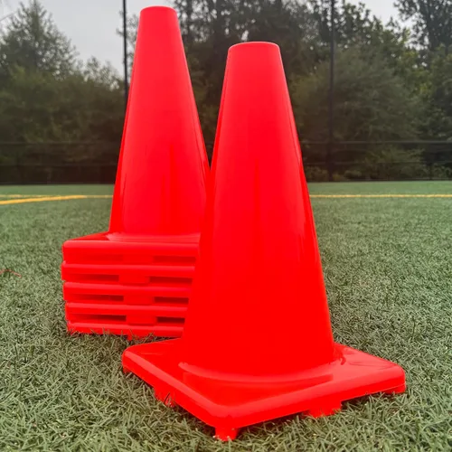 Vista 11 de LVL10 - Conos de entrenamiento profesionales, conos de fútbol grandes de 12 pulgadas para entrenamiento deportivo, para ejercicios de baloncesto