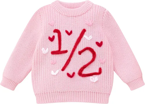 Vista 99 de Suéter de primer cumpleaños para bebés y niñas de un año de edad, sesión de fotos, otoño e invierno