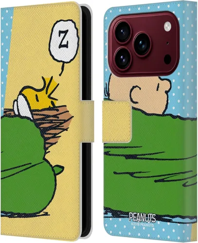 Vista 160 de Head Case Designs Peanuts Charlie & Woodstock Nap Halfs and Laughs - Funda de piel tipo cartera con licencia oficial compatible con Apple iPhone 11