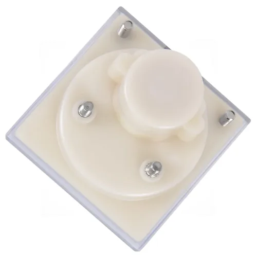 Vista 5 de uxcell Medidor de panel de corriente analógica DC 0-1A 0.02A Escala 91C4 Amperímetro para pruebas de circuito de carga de batería medidor