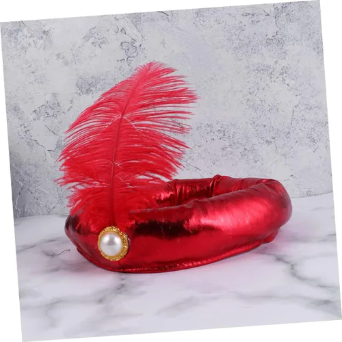 Vista 4 de LIFKOME Turbante Arabe para hombre, conjunto de Natividad para niños, sombrero de rey para niño, sombrero de rey sultán, decoración para cosplay