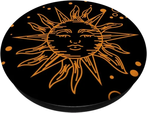 Vista 2 de Neil deGrasse Tyson Sun Ilustration PopSockets - Soporte para teléfonos inteligentes y tabletas PopSockets PopGrip: agarre intercambiable
