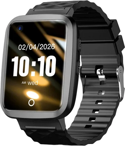 Vista 9 de Fall Detection Smart Watch for Seniors with GPS Tracking, SOS Alert & HD Video Call, Waterproof Fitness Tracker for Dementia/Alzheimer’s, 4G Safety