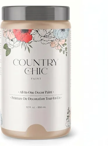 Vista 14 de Country Chic - Pintura a la tiza todo en uno para muebles y armarios, ecológica, acabado mate, con primer y sellador, para madera y metal, Alchemist