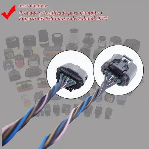 Vista 8 de Sensor de flujo de aire masivo Medidor MAF arnés conector enchufe 22204-31020 para Toyota Venza Highlander Matrix Avalon RAV4 Camry Corolla Sienna