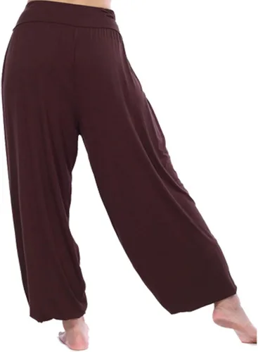 Vista 8 de Marca Hoerev pantalones de modal y elastano súper suave para yoga y pilates.