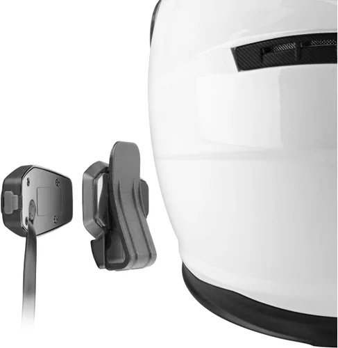 Vista 5 de Interphone UCOM4 - Comunicación Bluetooth para motocicleta - 4 conductores de hasta 1.0 mi de alcance - Batería 15 horas - Cascos auriculares