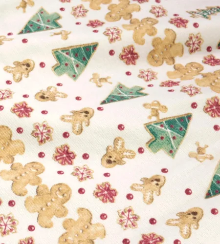 Vista 6 de Burt's Bees Baby Conjuntos de pijamas de Navidad familiares a juego, pijamas de algodón orgánico para niños, niños pequeños, mujeres y adultos