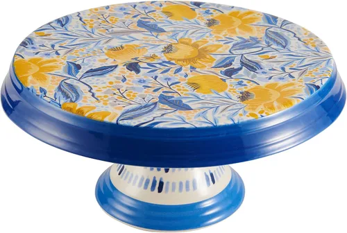 Vista 2 de Fitz & Floyd Fitz and Floyd Madeline - Soporte para platos para tartas, 10.5 pulgadas, multicolor