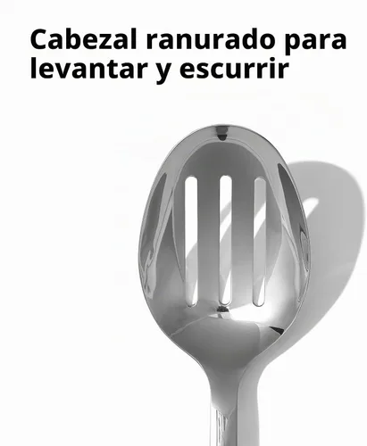 Vista 5 de OXO Good Grips - Cucharón con agujeros de acero inoxidable