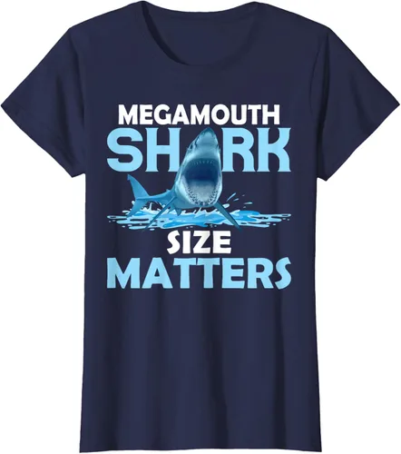 Vista 15 de Mega Shark Size Matter Camiseta Fun Shark Puns, Negro