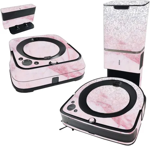 Vista 6 de MightySkins Skin compatible con iRobot Roomba s9+ Vacuum & Braava Jet m6 Bundle – Blue Canyon Cubierta de vinilo duradera y única Fácil