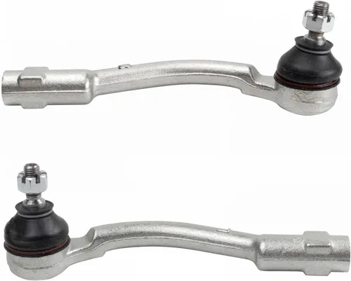 Vista 53 de TRQ Juego de barras de acoplamiento delanteras exteriores 2 piezas compatibles con Land Rover LR3 2005-2009