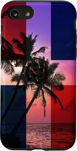 Vista 18 de Tropical Ocean Dominican Republic Flag - Dominican Pride Case for iPhone 17