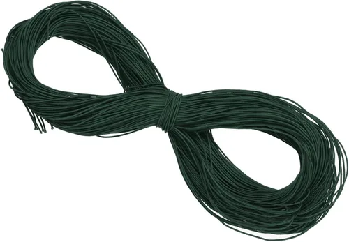 Vista 13 de PATIKIL Cuerda elástica elástica de 109 yardas (328.1 ft), cuerda elástica pesada de 0.059 in, albaricoque para manualidades, correas de gancho