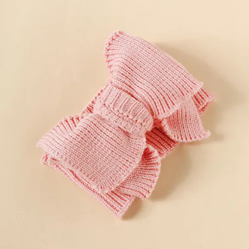 Vista 6 de Diademas de lazo para el pelo grande, diadema ancha con lazo para la cabeza, bandas elásticas para la cabeza para recién nacidos, accesorios