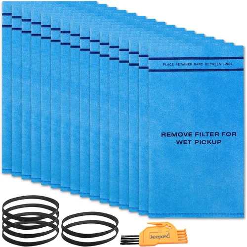 Vista 9 de Filtro de vacío húmedo y seco para Stinger de 2.5 a 5 galones WS0255VA 4 Pack Reusable Vacuum Filter Bags Also Compatible with Workshop Craftsman