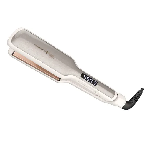 Vista 16 de Remington Shine Therapy - Plancha alisadora de pelo de 1 pulgada, plancha plana infundida con aceite de argán y queratina, plancha plana profesional