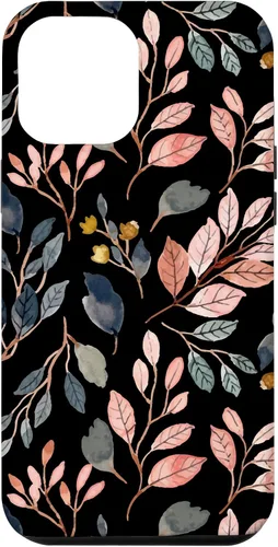 Vista 25 de iPhone 16 Green Botanical Fern Foliage Watercolor Floral Pattern Case