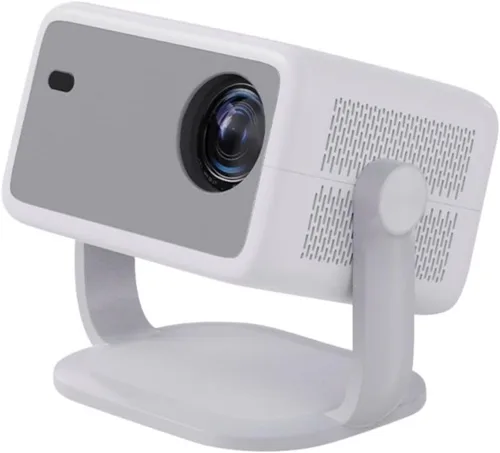 Vista 6 de Mini proyector inteligente con WiFi y Bluetooth, proyector portátil nativo 1080P Full HD con enfoque automático y Keystone, aplicaciones integradas