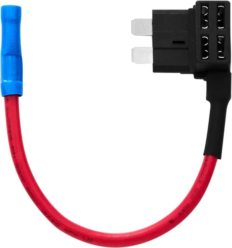 Vista 3 de Chanzon 5 piezas 12 awg Adaptador de llave de fusible de circuito adicional ATC/ATO/Soporte de fusible estándar para 35A Automotriz Coche Motocicleta