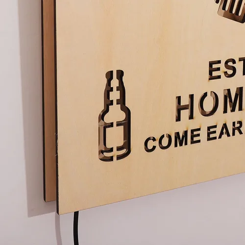 Vista 4 de Etiqueta de neón personalizada para gamer, letrero LED para decoración de zonas