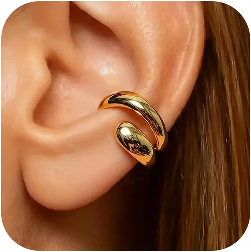 Vista 16 de Ear Cuffs Non Piercing Ear Cuff Earrings for Teen Girl Gifts Trendy Stuff