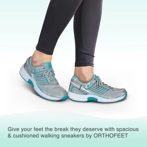 Vista 2 de Orthofeet Zapatillas ortopédicas Verve Tie-Less para mujer
