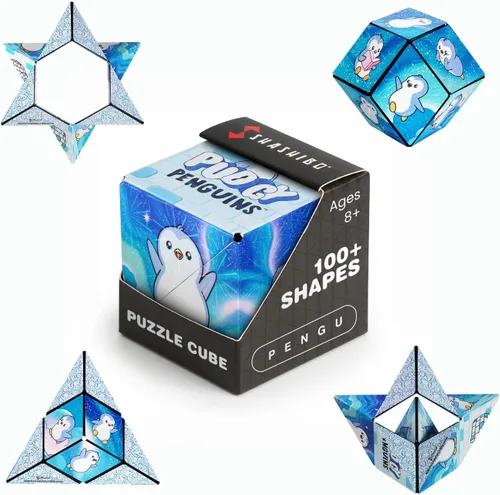 Vista 26 de Shashibo Avatar The Last Airbender - Cubo magnético para rompecabezas Aire
