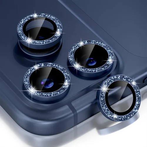 Vista 36 de Choiche Compatible para iPhone 16 Pro/iPhone 16 Pro Max Protector de Lente de Cámara, Vidrio Templado 9H Protector de Pantalla de Cubierta de Cámara