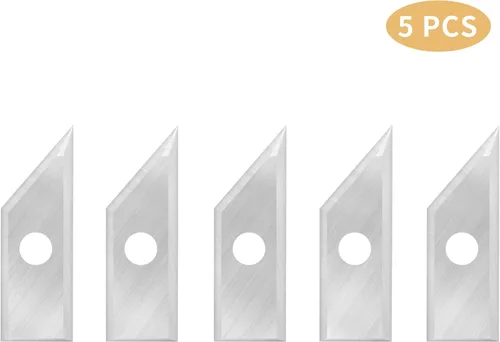 Vista 3 de Insertos de carburo de 60 grados para BINSTAK-B2301-1/4 Shank 60-Deg V Groove Router Bit - 5 PCS