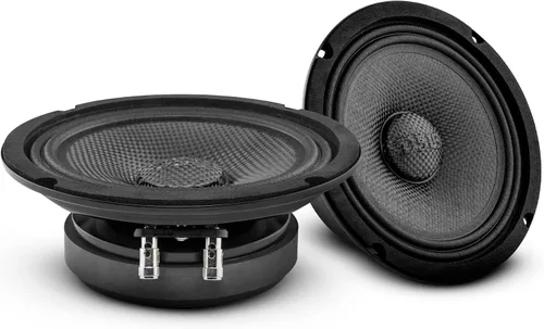 Vista 6 de DS18 PRO-CF6.4SL Altavoz Delgado de 6.5" 500 Vatios RMS Potencia Máxima 4-Ohmios Cono de Fibra de Carbono Resistente al Agua Altavoz