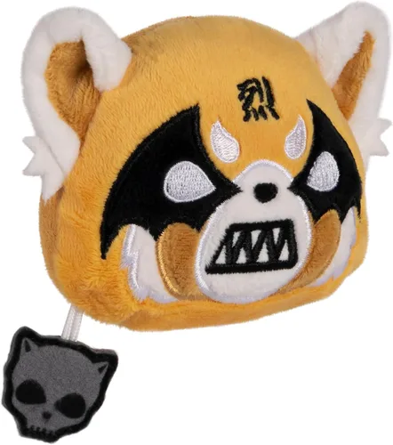 Vista 2 de GUND Sanrio Aggretsuko - Limpiador de pantalla de peluche con diseño de panda rojo Netflix Original, 3 pulgadas