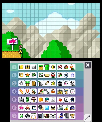 Vista 7 de Nintendo Selects - Super Mario Maker Nintendo 3DS
