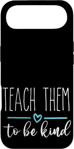 Vista 27 de Rae Inspired Dunn Teach Them to be Kind Teacher Appreciation Case for iPhone 17