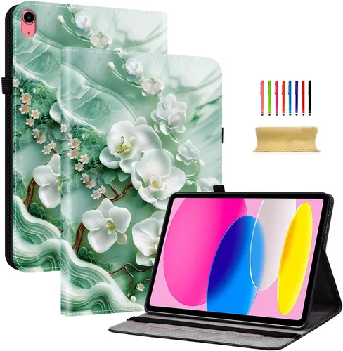 Vista 21 de Dteck Funda delgada para Apple iPad mini de 8.3 pulgadas (A17 Pro), Mini (6ª generación) de 8.3 pulgadas con función de encendido automático