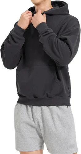 Vista 2 de PAODIKUAI Men Hoodie Sweatshirt Loose Fit Fashion Pullover Hoodie Casual Long Sleeve Hooded Sweatshirt With Pocket
