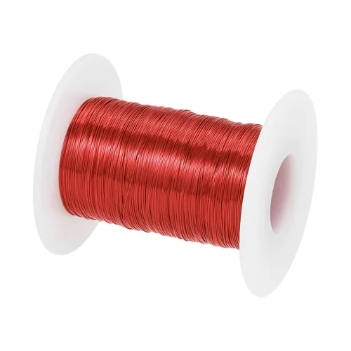 Vista 13 de MECCANIXITY - Alambre magnético de calibre 46 AWG - 0.04mm Hilo de cobre esmaltado - Bobina de alambre magnético de 14669 pies (4471m) - 50g Grado F