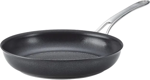 Vista 11 de Anolon X Hybrid Sartén Saltear Antiadherente de Inducción con Tapa, 3.5 Cuartos - Gris Carbón