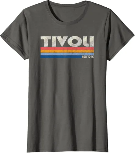 Vista 9 de Camiseta vintage de los años 80 estilo Tivoli NY