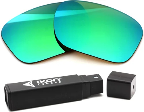 Vista 15 de IKON - Lentes polarizadas de repuesto para Oakley Crossrange XL OO9360, 24K espejo dorado
