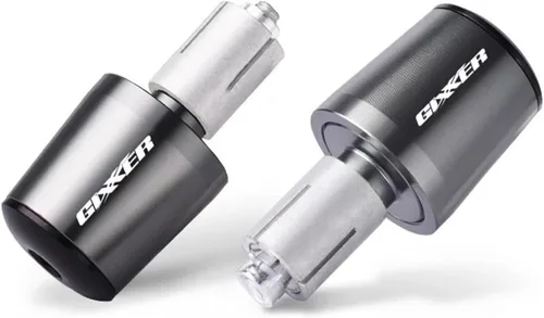 Vista 6 de Motocicleta para Suzuki GIXXER150 155SF 2021 GIXXER SF250 SF 250 7/8 pulgadas 0.866 in extremos de manillar de motocicleta CNC Aluminio Agarres Negro