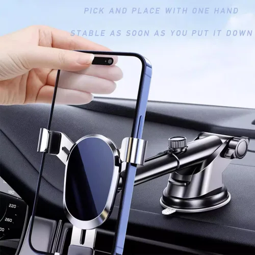 Vista 6 de for Mitsubishi Galant 2012 2013 2014 2015 2016 2017 Car Mobile Phone Holder, Easy Clamp Cellphone Holder Phone Holder for Cars Rock Solid Car