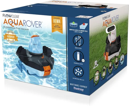 Vista 8 de Bestway AquaRover - Aspiradora robótica automática para piscinas, sobre