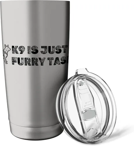 Vista 5 de Vaso aislado de acero inoxidable Furry Taser