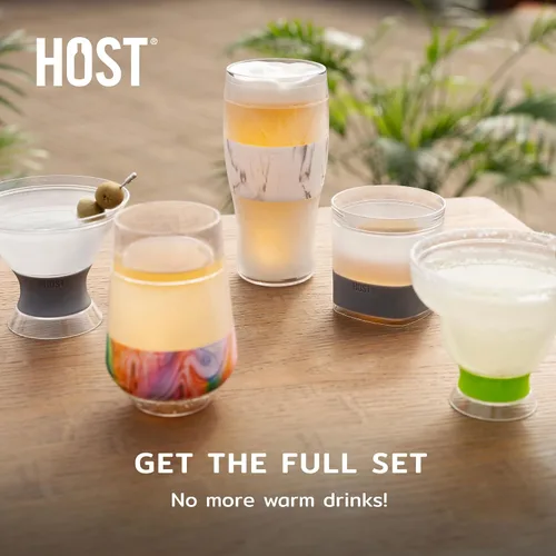 Vista 6 de HOST La Mejor Mamá de Todas Taza de Vino con Gel Refrigerante para Enfriar Vino, Copas de Vino, Regalos para el Día de la Madre para Mamá, Regalos