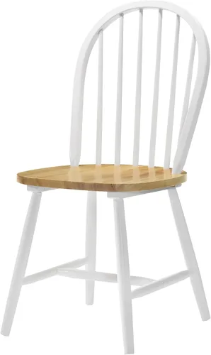 Vista 6 de Coaster Home Furnishings - Cinder - Madera dura asiática - Sillas de comedor sin brazos estilo Windsor con estilo rústico - Cocina y comedor