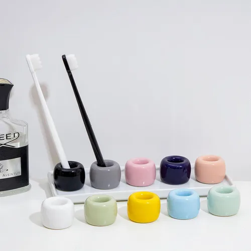 Vista 5 de Airmoon - Soporte para cepillo de dientes Blanco