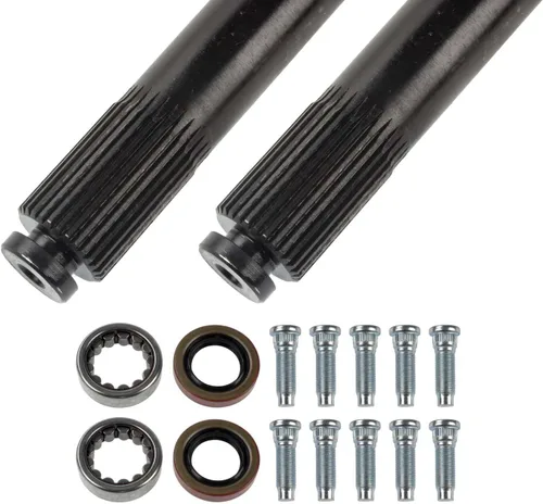 Vista 4 de TEN Factory MG22134 Conjunto de eje de transmisión para Dana 35, 30 Spline Kit de eje trasero, se adapta a Jeep YJ/TJ/Cherokee/Grand