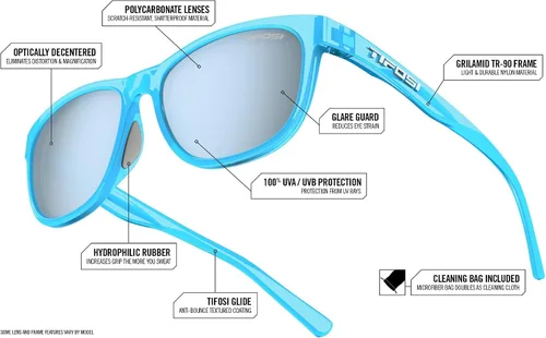 Vista 2 de Swank - Gafas de sol deportivas, sin enredos, ideales para ciclismo, golf, senderismo, pickleball, correr y un gran estilo de vida